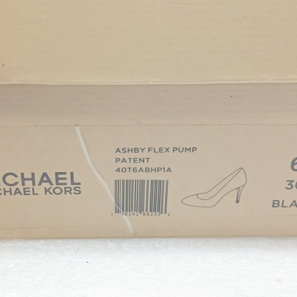 Michael Kors Ashby Flex Black Patent Leather Pumps w/ Box Women's 6 EUC - Picture 16 of 16